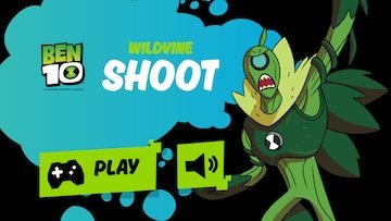 Ben 10 Wildvine Shoot Game