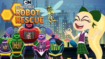 DC Super Hero Girls BumbleBee Robot Rescue Game