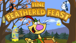 Nature Cat FIne Feathered Feast Pbs Kids Game
