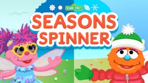 Sesame Street Seasons Spinner Pbs Kids Game