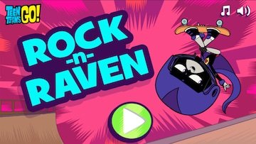 Teen Titan Go Rock N Raven Game