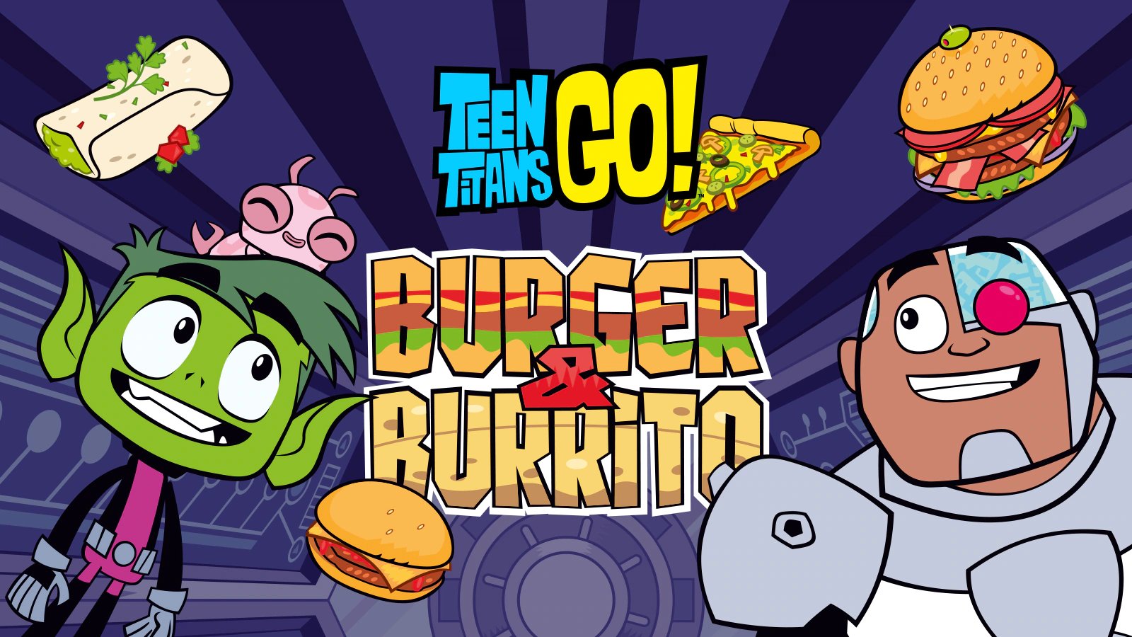 Teen Titans Go Burger And Burrito Game
