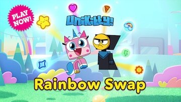 Unikitty Rainbow Swap Game