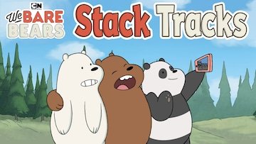 We Bare Bears Stack Tracks Game